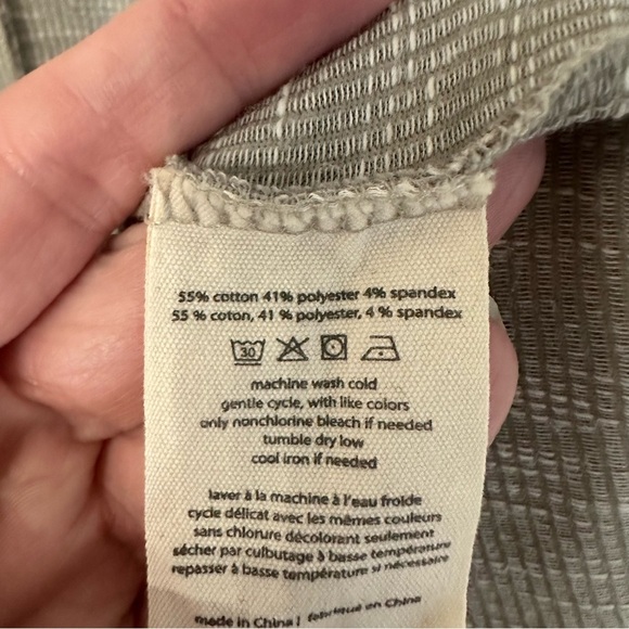 Donni Women's 3/4 Sleeve Gray Ribbed Open Cardigan w/ Pockets Sz OSFA Plus GUC - Picture 6 of 8